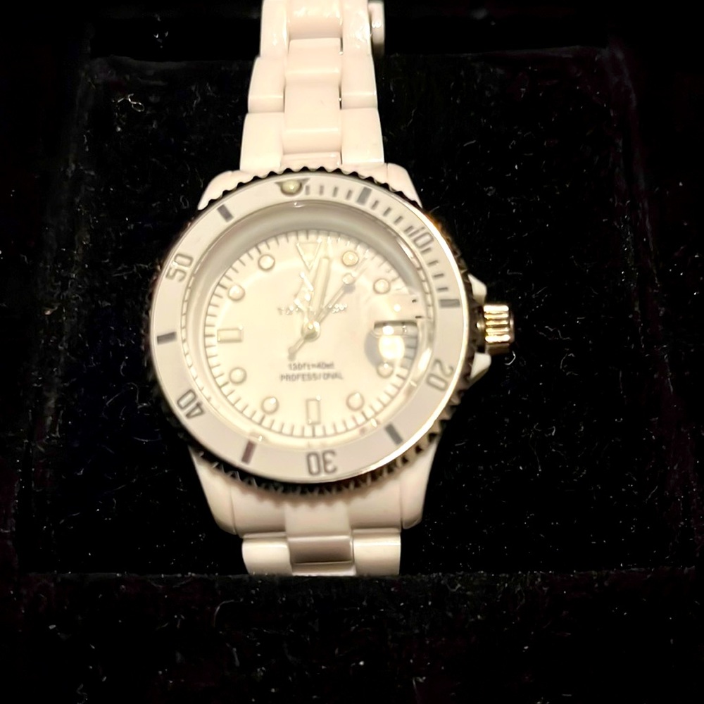 White Toy Watch